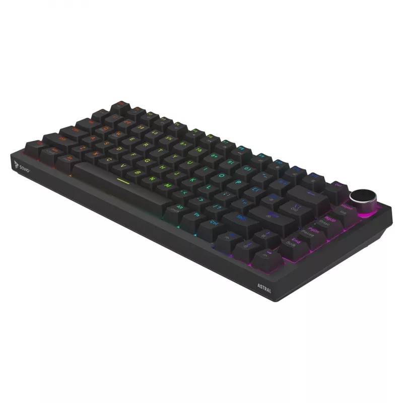Savio ASTRAL BLACK JADE teclado gaming USB QWERTY US International