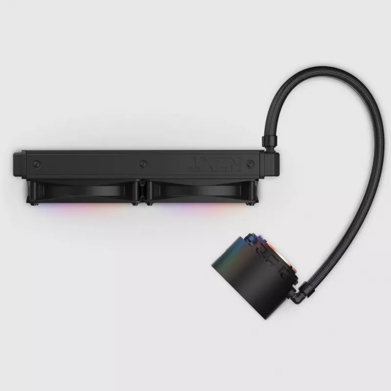 Refrigeración líquida todo en uno NZXT Kraken Elite 240 RGB 12 cm negra