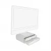 Soporte para monitor DeLOCK 18325 con dos cajones blanco