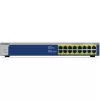 NETGEAR GS516PP Unmanaged Gigabit Ethernet (10/100/1000) Power over Ethernet (PoE) Azul, Gris