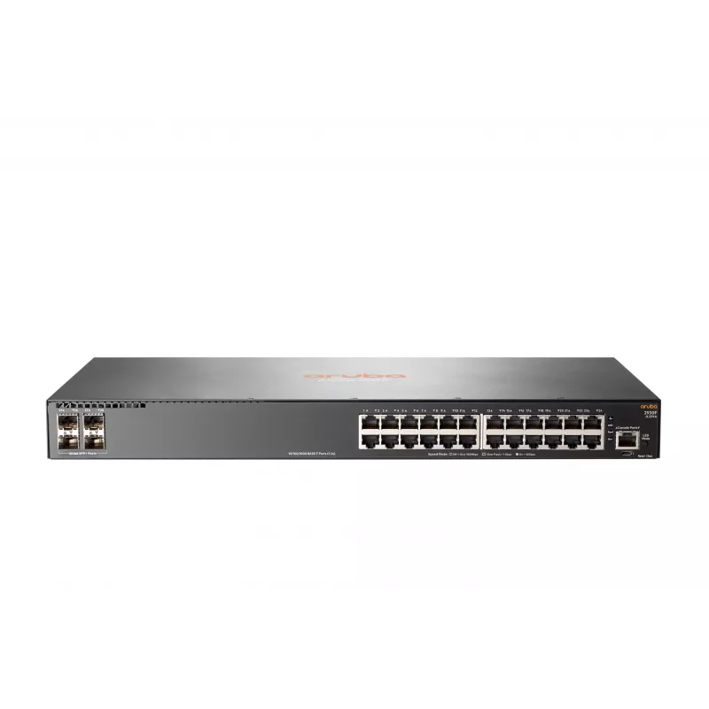 HPE Aruba Networking 2930F 24G 4SFP Switch