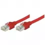 Tecline 719003R cable de red Ethernet rojo