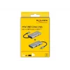 Hub USB DeLOCK USB externo 10 Gbps hub USB Type-C 63260