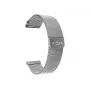 Correa de malla para reloj FIXED FIXMEST-20MM-SL — 20 mm correa metálica plateada con pasadores de cambio rápido