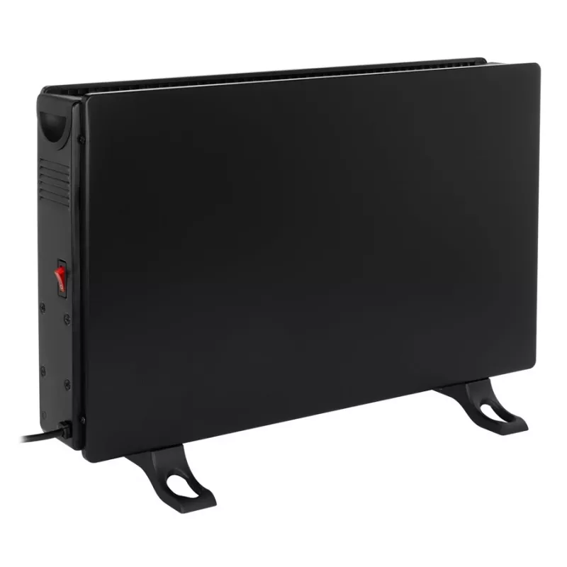 Calefactor de convección eléctrico NOVEEN CH7100 — 2000 W, 3 niveles de potencia, LCD, temporizador, mando a distancia, negro