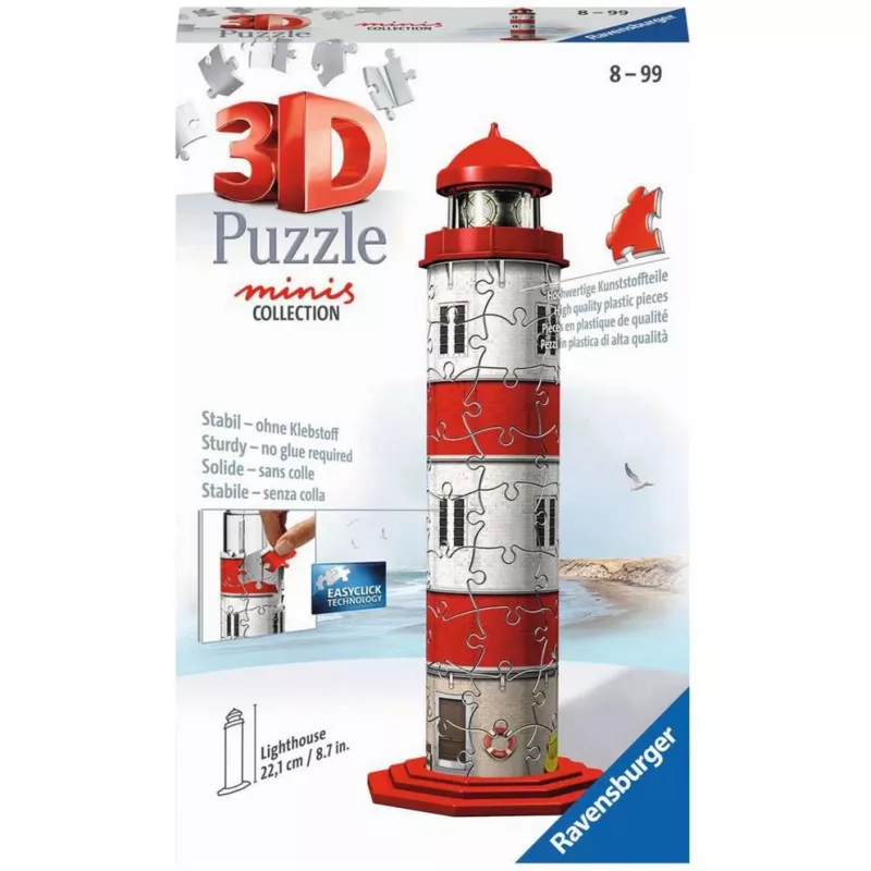Puzle 54 piezas 3D Mini Faro