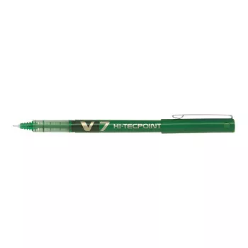 Bolígrafo de punta Pilot Hi-Tecpoint V7 Verde color de escritura Verde