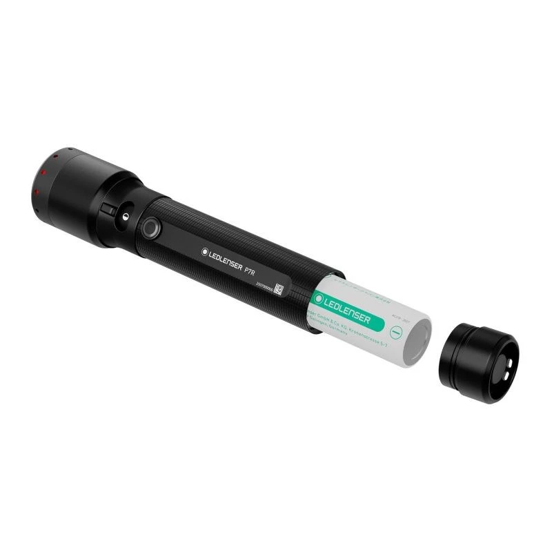 Ledlenser P7R 503111 linterna LED recargable 1200 lm, 80 h, negra