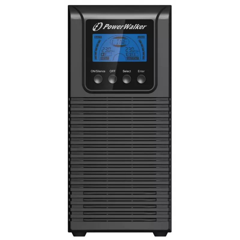 PowerWalker VFI 1000 TGS doble conversión (online) 1 kVA 900 W 3 salidas AC