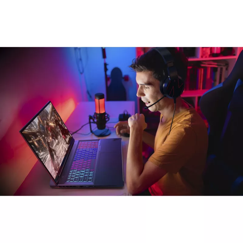 Portátil Acer Nitro 18 AI AN18-61-R698, AMD Ryzen AI 7 PRO 350 3.5 GHz, 18 inch WQXGA 2560×1600, 16 GB DDR5, 1 TB SSD, NVIDIA GeForce RTX 5060, Windows 11 Home, negro