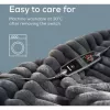 Beurer HD 82 Stockholm Manta eléctrica de cobertura, 130 x 180 cm, gris