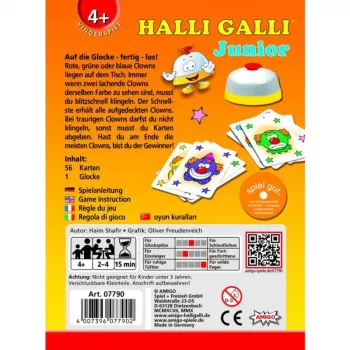 Halli Galli Junior, juego de cartas