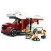 Juguete de construcción LEGO City Autocaravana de aventura 60454, 385 piezas, altura 80 mm, para niños a partir de 6 años