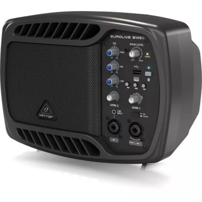 Altavoz Behringer B105D Full Range Negro Con cable e inalámbrico 50 W