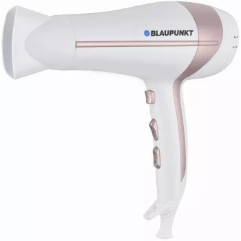 Secador de pelo Blaupunkt HDD501RO, 2000W, blanco/oro rosa