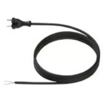 Cable de alimentación Bachmann 246.185 negro 3 m