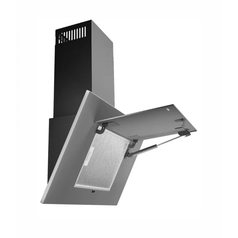 AKPO WK-4 Negro 2.0 60 GRAY/Gris GLASS T300 LED lineal/Controlador Campana extractora