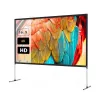Pantalla de proyección portátil BlitzWolf BW-VS6 80 inch para presentaciones y uso doméstico, plegable, con trípode