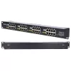 Inyector PoE Gigabit Extralink 16 puertos 16x 1000Mb/s RJ45, rack