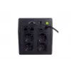Digitus DN-170065 SAI Line-Interactive, 1000VA / 600W, 4x Schuko, 2x 12V/7Ah