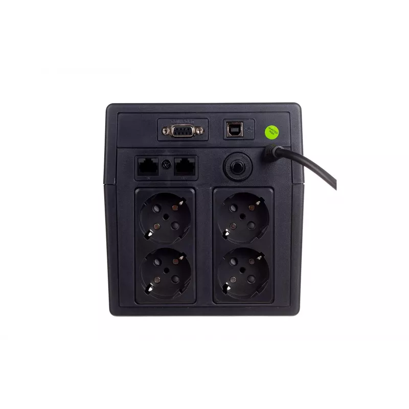 Digitus DN-170065 SAI Line-Interactive, 1000VA / 600W, 4x Schuko, 2x 12V/7Ah