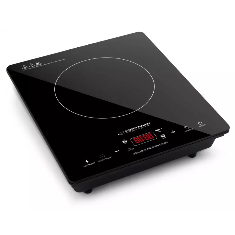 Esperanza EKH009 Placa de cocina Negro Superficie plana 28 cm Placa de inducción 1 zona(s) de cocción