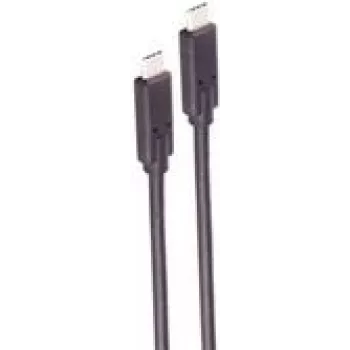 shiverpeaks ®-BASIC-S--Cable de conexión USB-C, cable USB conector macho Type-C a conector macho Type-C, 4.0 Gen 3x2, 240W, 0,5 m (BS13-63015)