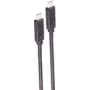 shiverpeaks ®-BASIC-S--Cable de conexión USB-C, cable USB conector macho Type-C a conector macho Type-C, 4.0 Gen 3x2, 240W, 0,5 m (BS13-63015)