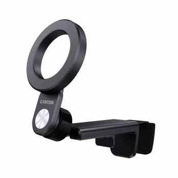 Soporte magnético de viaje CANYON OnGrip 11 — soporte magnético con clip, negro, soporte compacto de viaje para móvil