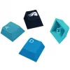 Teclas GLORIOUS GPBT Gradient Celestial Ice – diseño ANSI, set de teclas PBT con sublimación de color
