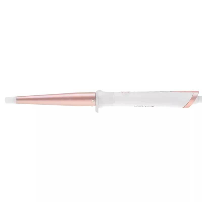 Rizador Adler AD 2119 – cónico, barra cerámica de 12–25 mm, ajustable 120–200 °C, 45 W, rosa