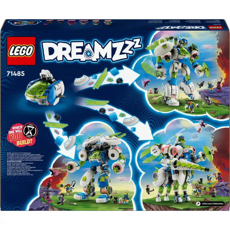 Juguete de construcción LEGO Mateo y Z-Blob el Mech Caballero Set 71485 — Minifigura y set de juego de mech construible