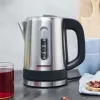 Hervidor eléctrico Gastroback 1 L 1000 W negro acero inoxidable