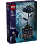Set de construcción LEGO Wednesday 76784 flor de Dahlia Negra — modelo decorativo, 358 piezas, 9+ años