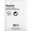 Juego de fresas Makita - 3 piezas - para Makita DRT50Z