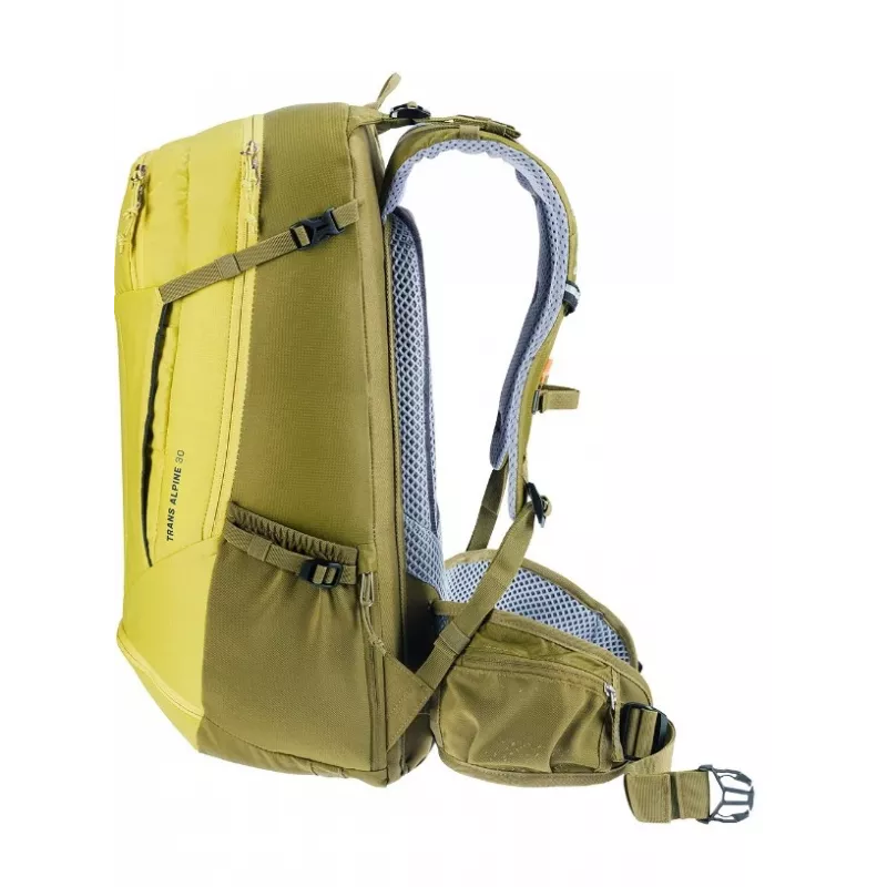 Mochila de bicicleta -Deuter Trans Alpine 30 Sprout- Cactus