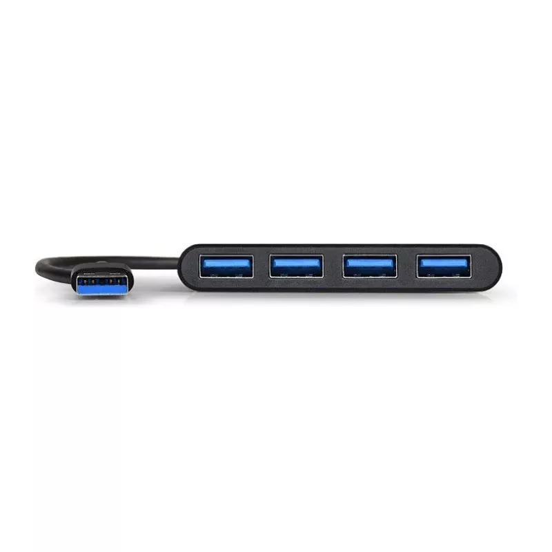 Hub USB Port Designs 900121 USB 3.2 Gen 1 Type-A 5000 Mbit/s negro