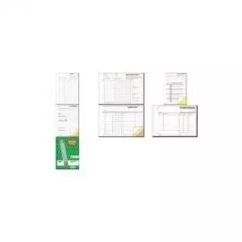 Cuaderno de notas/informe Sigel SD030 A4, 2x40 hojas, encuadernación cosida