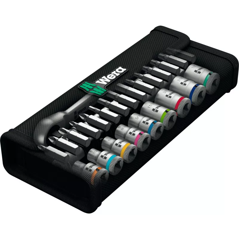 Juego de carracas Wera 8100 SA 10 28 pzas.