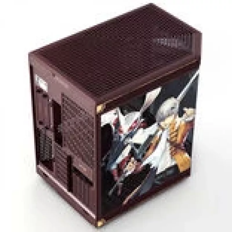 Caja de PC HYTE Y70 Metaphor ReFantazio (torre Midi, E-ATX, cristal templado, doble cámara, cable riser PCIe 4.0, blanco/multicolor)