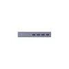 Switch KVM Unitek V307A USB HDMI 2 puertos 4K Ultra HD 3840x2160@60 Hz HDCP 2.2, carcasa metálica, gris