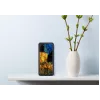 Funda protectora iKins para Samsung Galaxy S20 – negra, diseño Caféterrasse