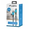 Cable USB-C M/M USB4 1,5M 240W 60Hz Negro-Azul