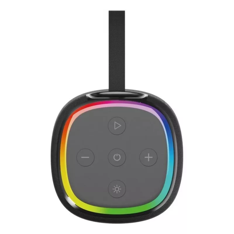 Gembird GMB Audio SPK-BT-LED-08L altavoz portátil/para fiestas altavoz portátil estéreo Negro 10 W