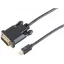 Adaptador de cable de vídeo Mini DisplayPort DVI-D ShiverPeaks BS10-55035