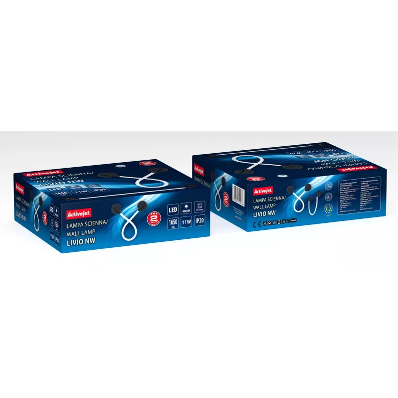 Lámpara de pared LED Activejet AJE-LIVIO NW