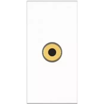 Toma de 3,5 mm Kindermann 7464000511 blanco