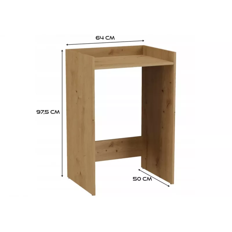 Armario de lavadero Top e Shop POLA para lavadora – roble artisan