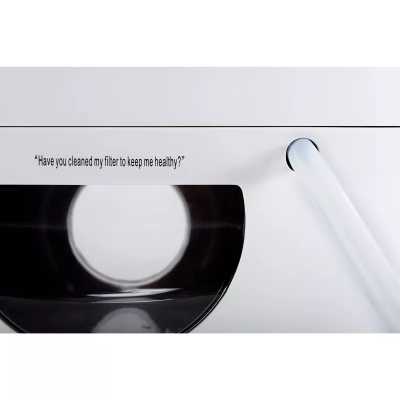 Deshumidificador Meaco DD8L blanco de sobremesa – desagüe continuo, diseño desecante de bajo consumo