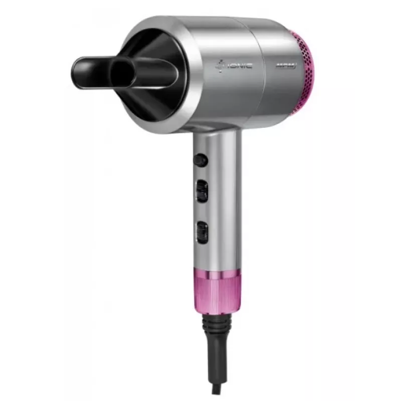 MPM MSW-22 secador de pelo, 1800 W, plateado/rosa